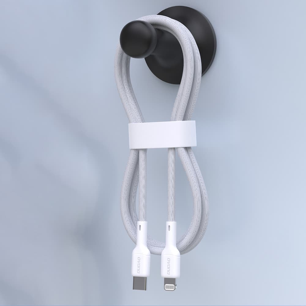Dudao L9X USB-C - Lightning Kabel 2m, 30W, Bel 3