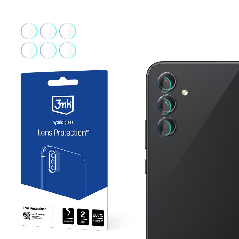 3mk Lens Protection™ hibridno steklo za kamero Samsung Galaxy A54 5G