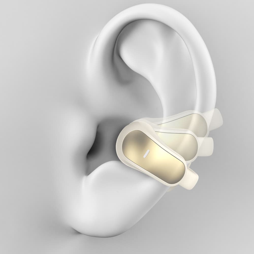Dudao U20 Pro TWS Bluetooth slušalke, bele 3