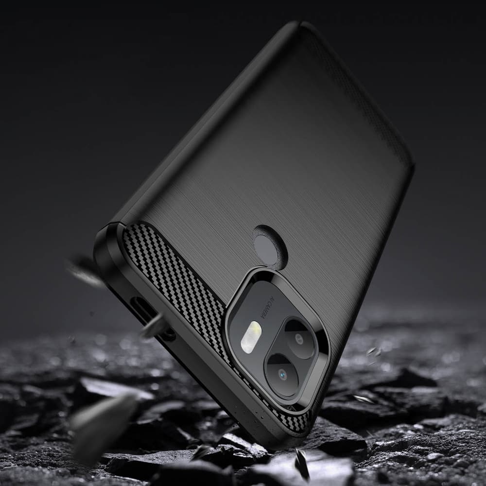 Carbon ovitek za Xiaomi Redmi A1+ - črn 4