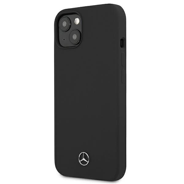 Mercedes etui Silicone Line za iPhone 13 mini - črna 2