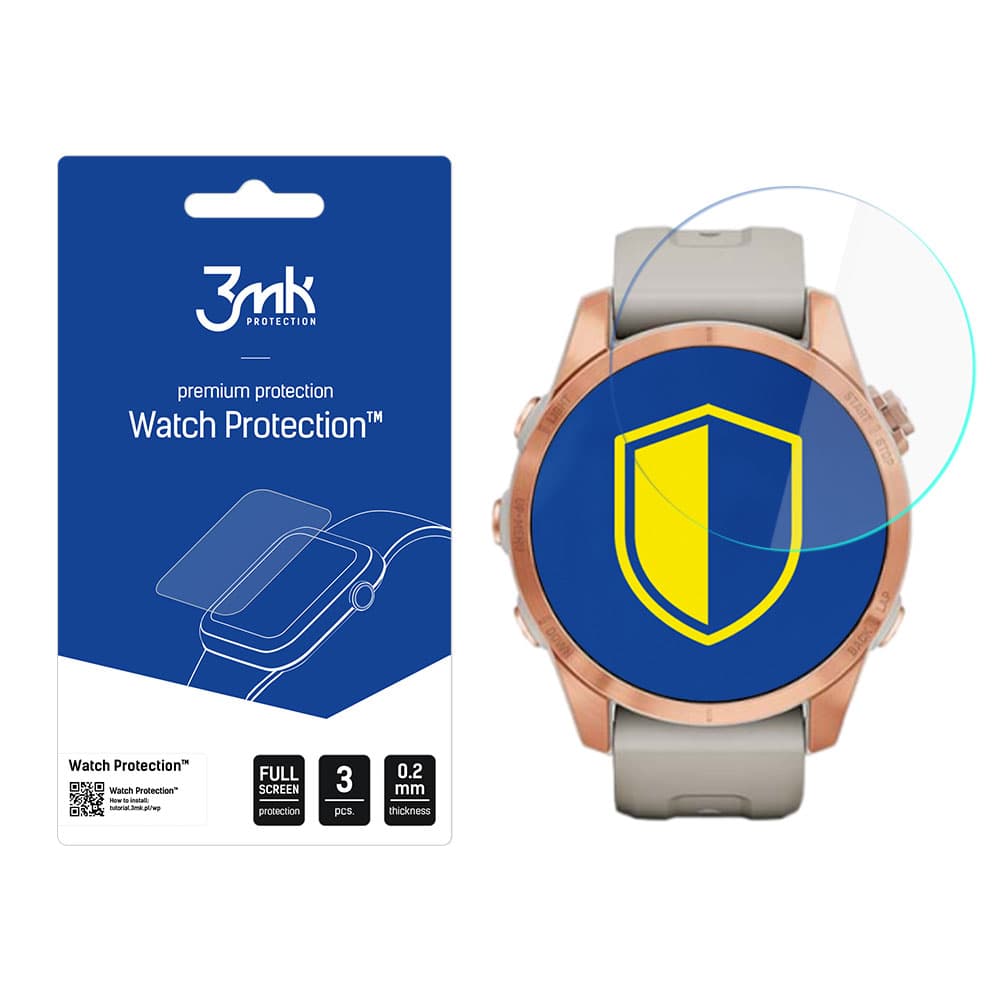 3mk Watch Protection™ FlexibleGlass Lite za Garmin Fenix 7s