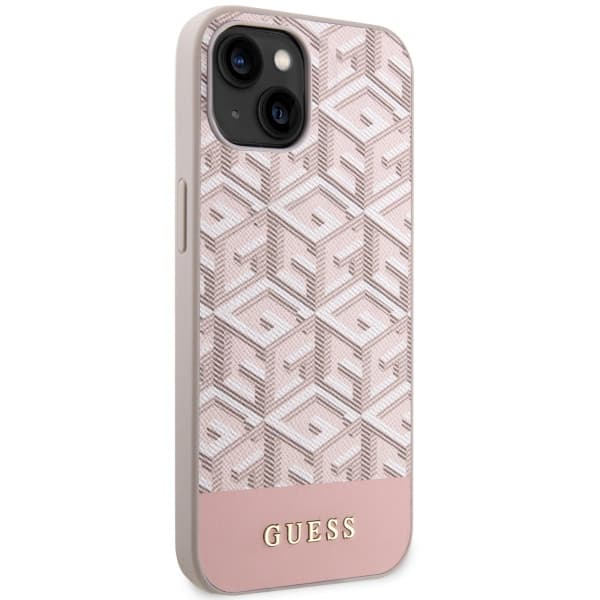 Guess GUHMP14MHGCFSEP ovitek za iPhone 14 Plus (6,7") roza 4