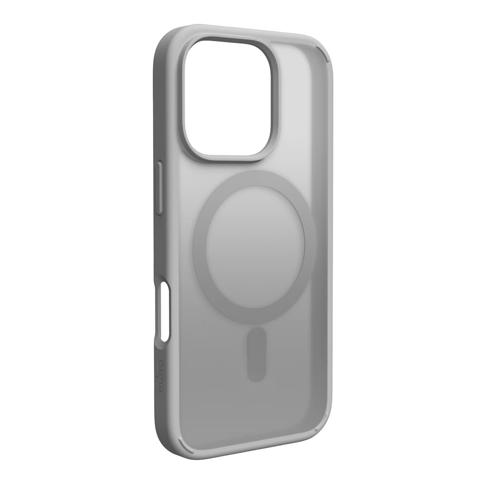 Puro Gradient MagSafe silikonski ovitek za iPhone 16 Pro - srebrn
