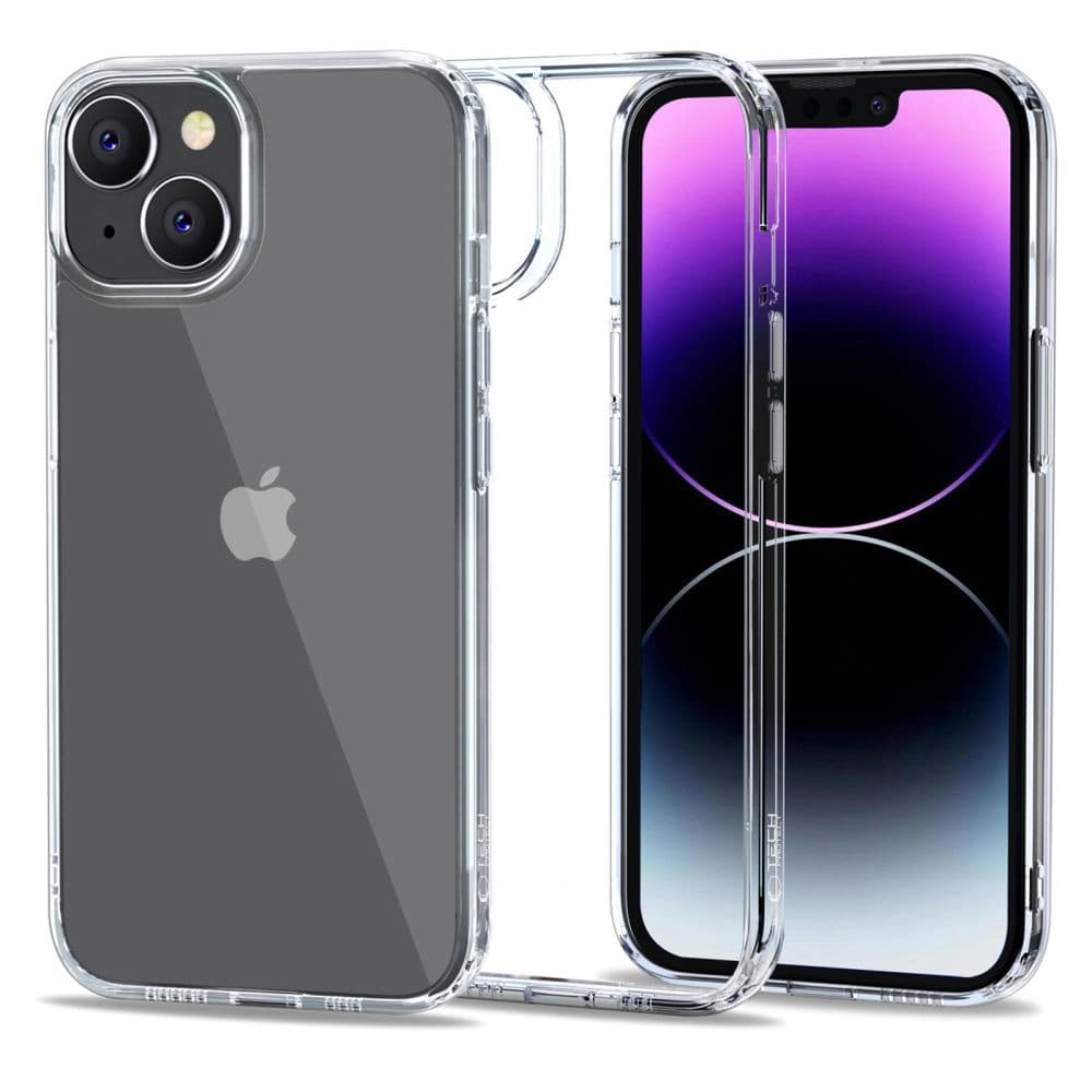 Tech-Protect FlexAir Hybrid ovitek za iPhone 14 - Prozoren
