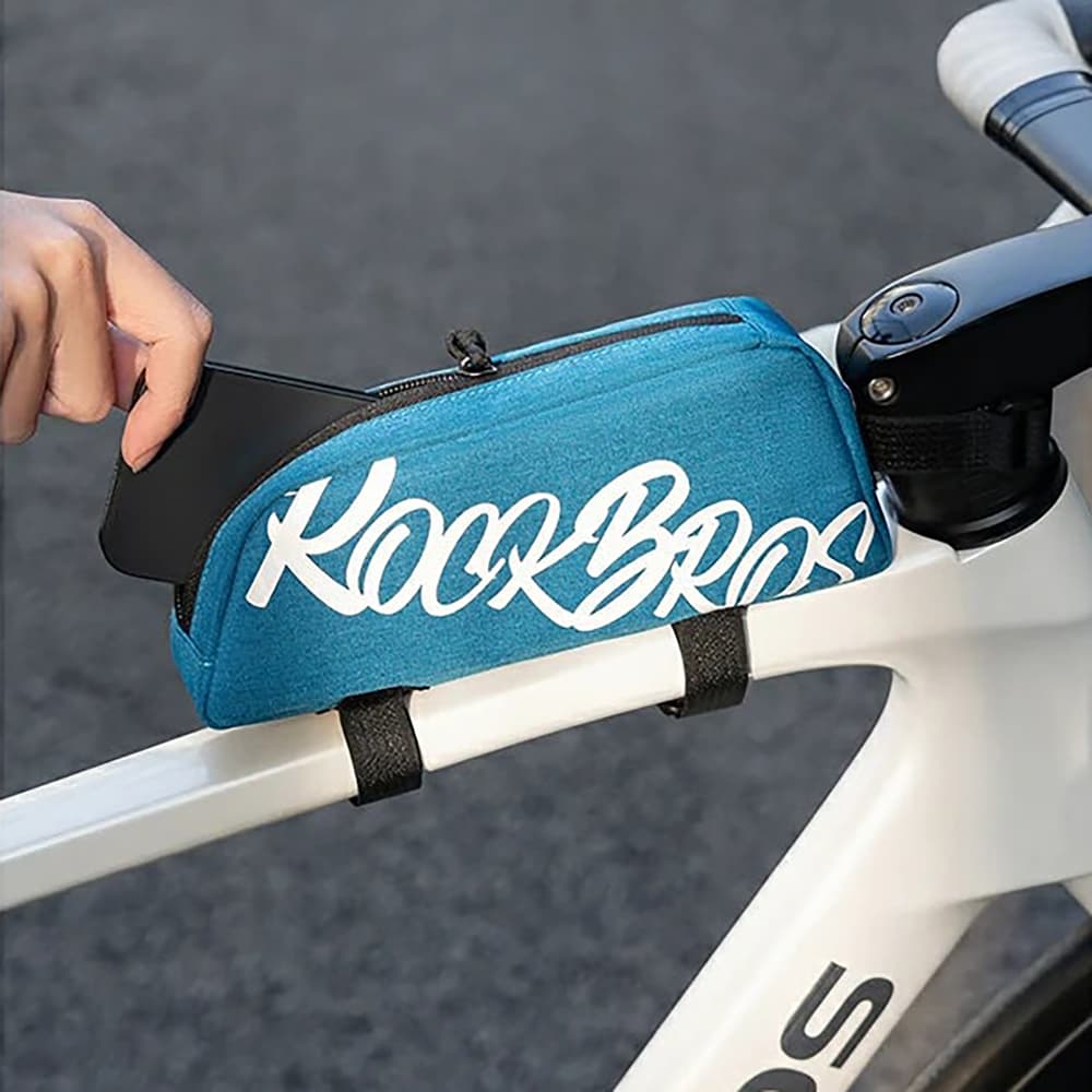 Rockbros G009 torba za zgornjo cev 0,8L - modra 2