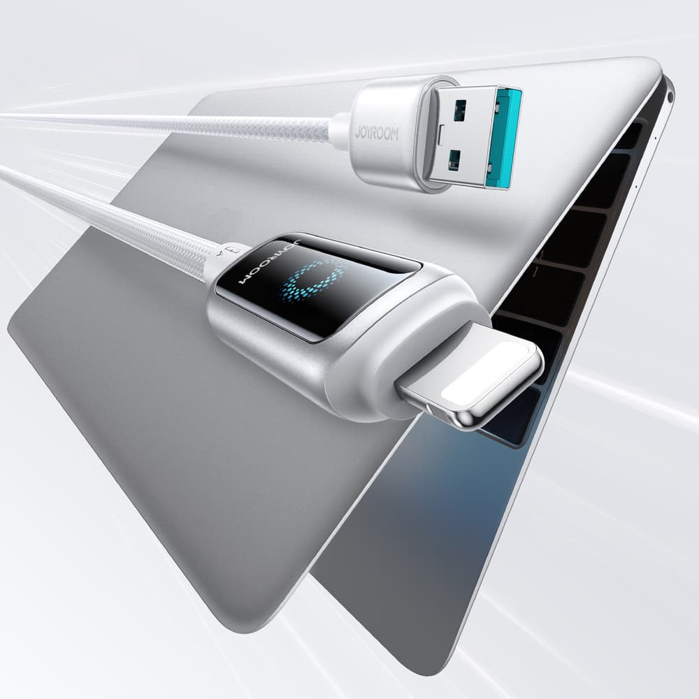 Joyroom S-A55 StarFlight 3A kabel USB-A na Lightning, 1.2m - bel 5
