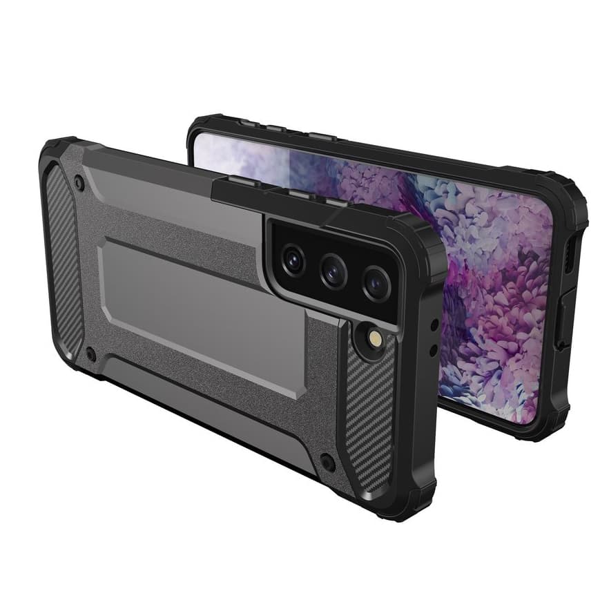 Hybrid Armor robusten ovitek za Samsung Galaxy S22+ - črna 8