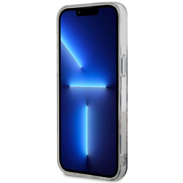 Ovitek Guess Flower MagSafe za iPhone 14 Pro Max, črn 5