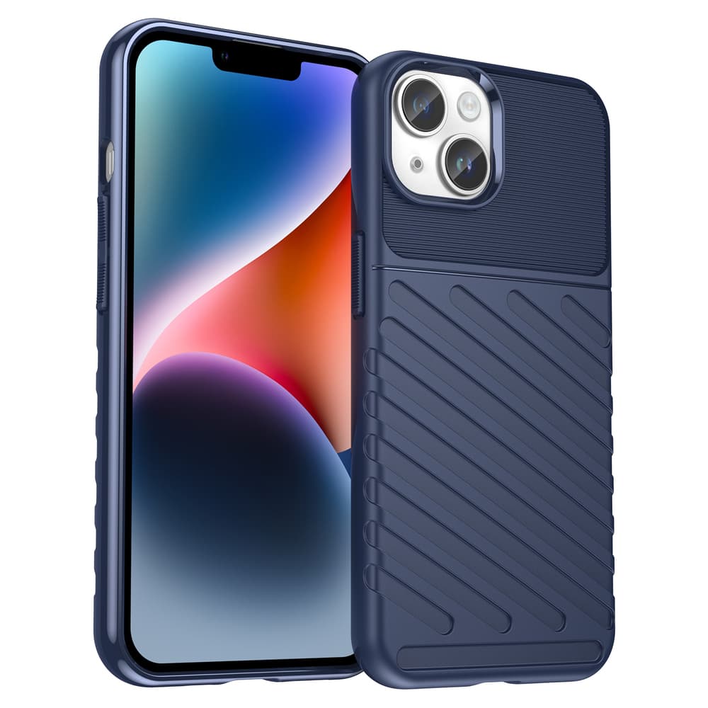 Hurtel Thunder ovitek za iPhone 14 Plus, moder