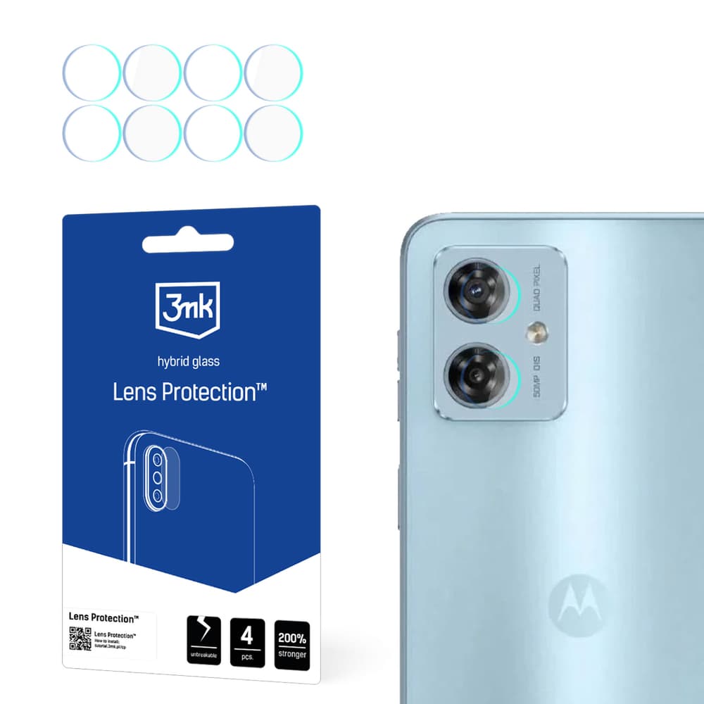3mk Lens Protection™ hibridno steklo za kamero Motorola Moto G54