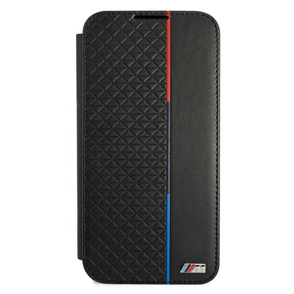 Ovitek BMW M Collection Triangles Book za Samsung S22+ - črn 2