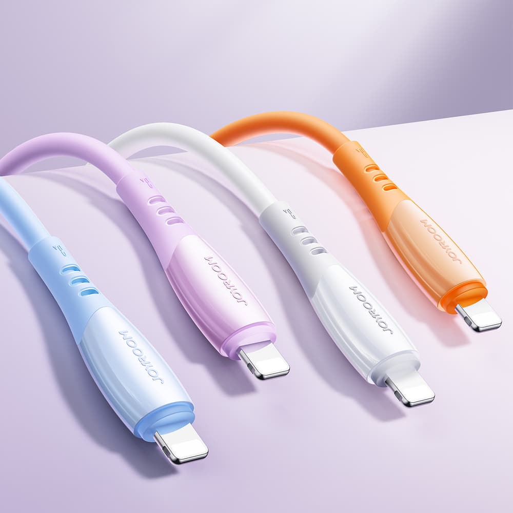 Joyroom S-A59 Vibrant 3A kabel USB-A na Lightning, 1.2m - vijoličen 8