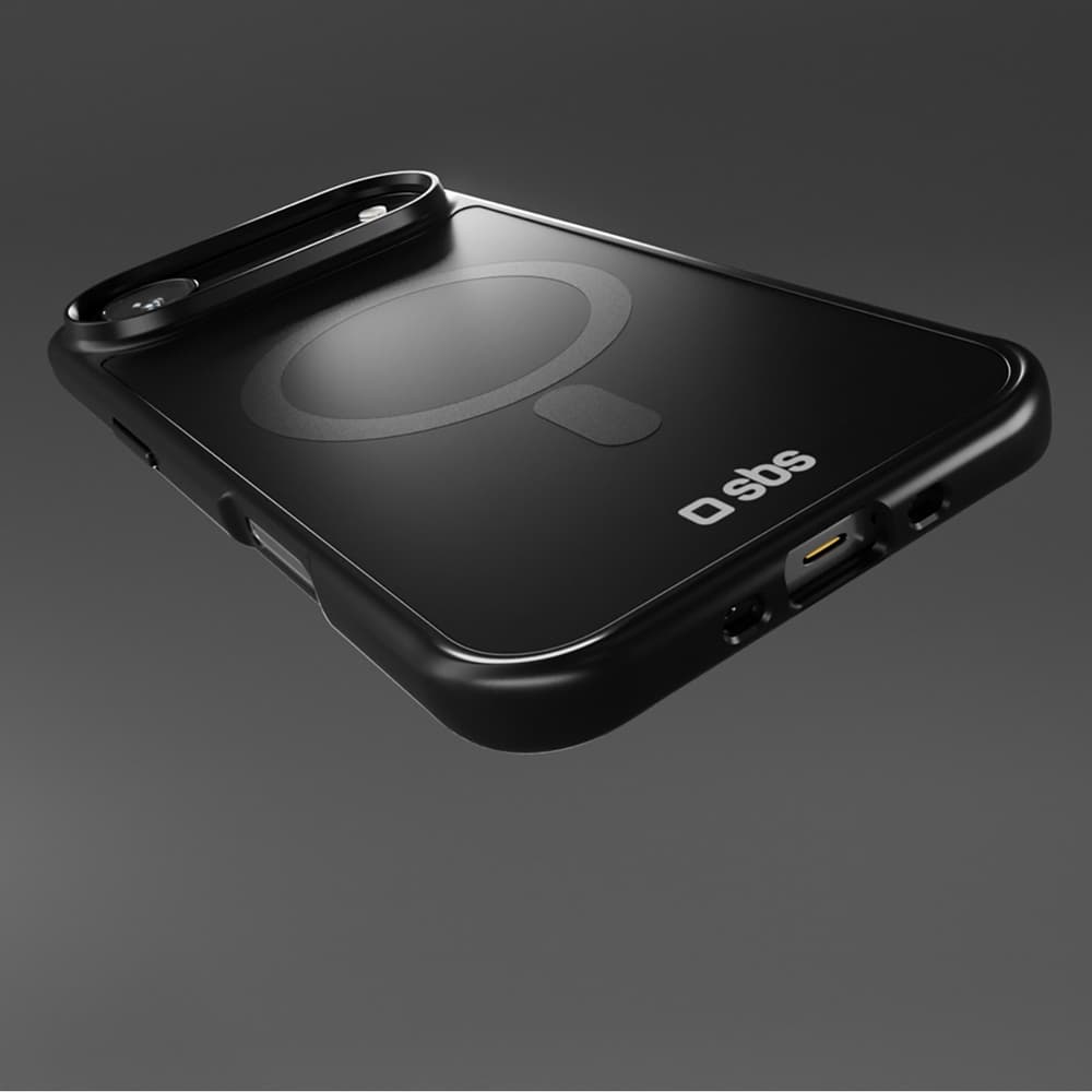 SBS Full Active Mag ovitek z D3O za iPhone 17 Air, črn 6