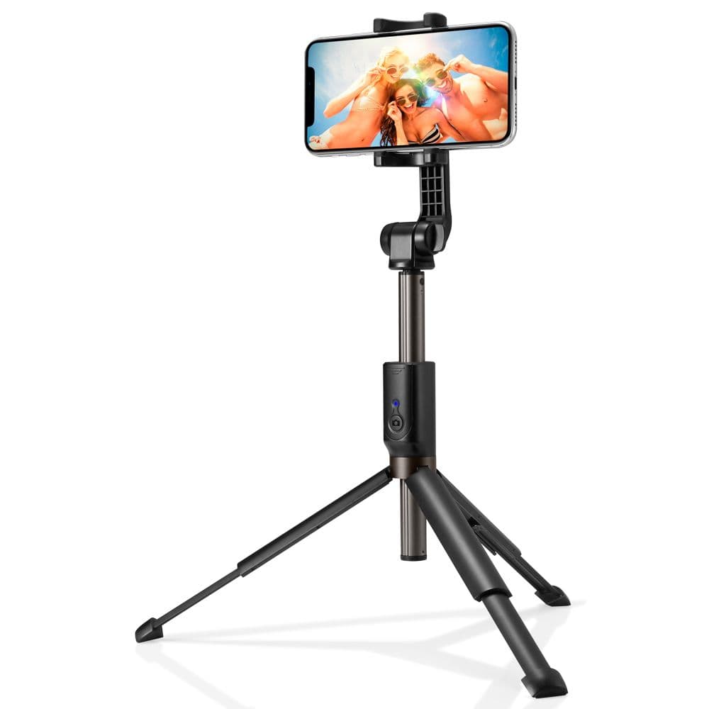 Spigen S540W Bluetooth selfie palica s stativom – črna