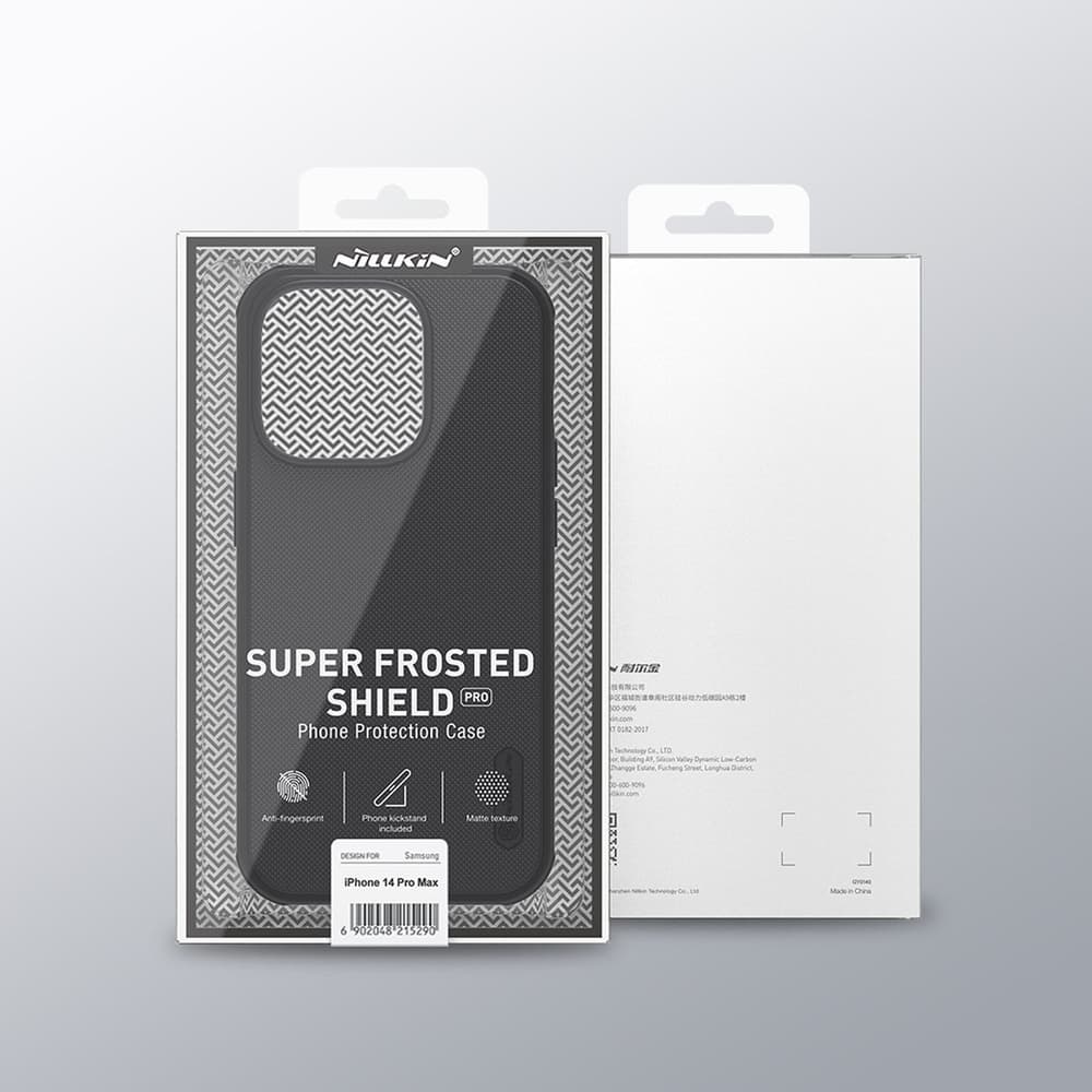 Nillkin Super Frosted Shield Pro ovitek za iPhone 14 Pro Max, moder 5