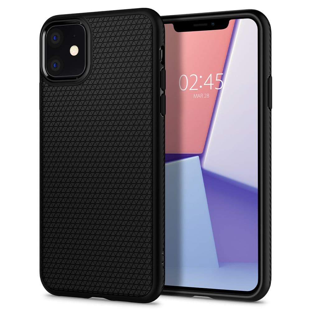 Spigen Liquid Air ovitek za iPhone 11 - mat črn