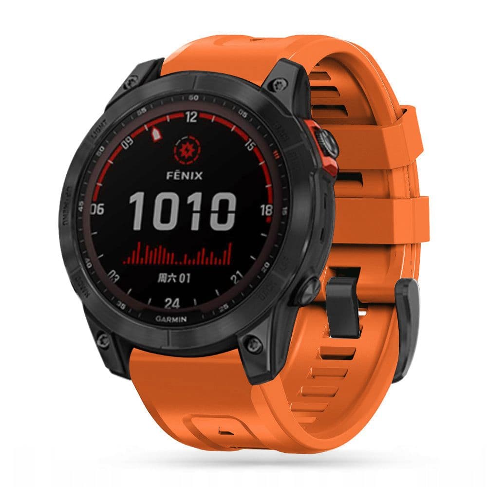 Pass-Fit pašček Tech-Protect IconBand Garm. Fenix 3/5X/6X/7X - oranžen 2