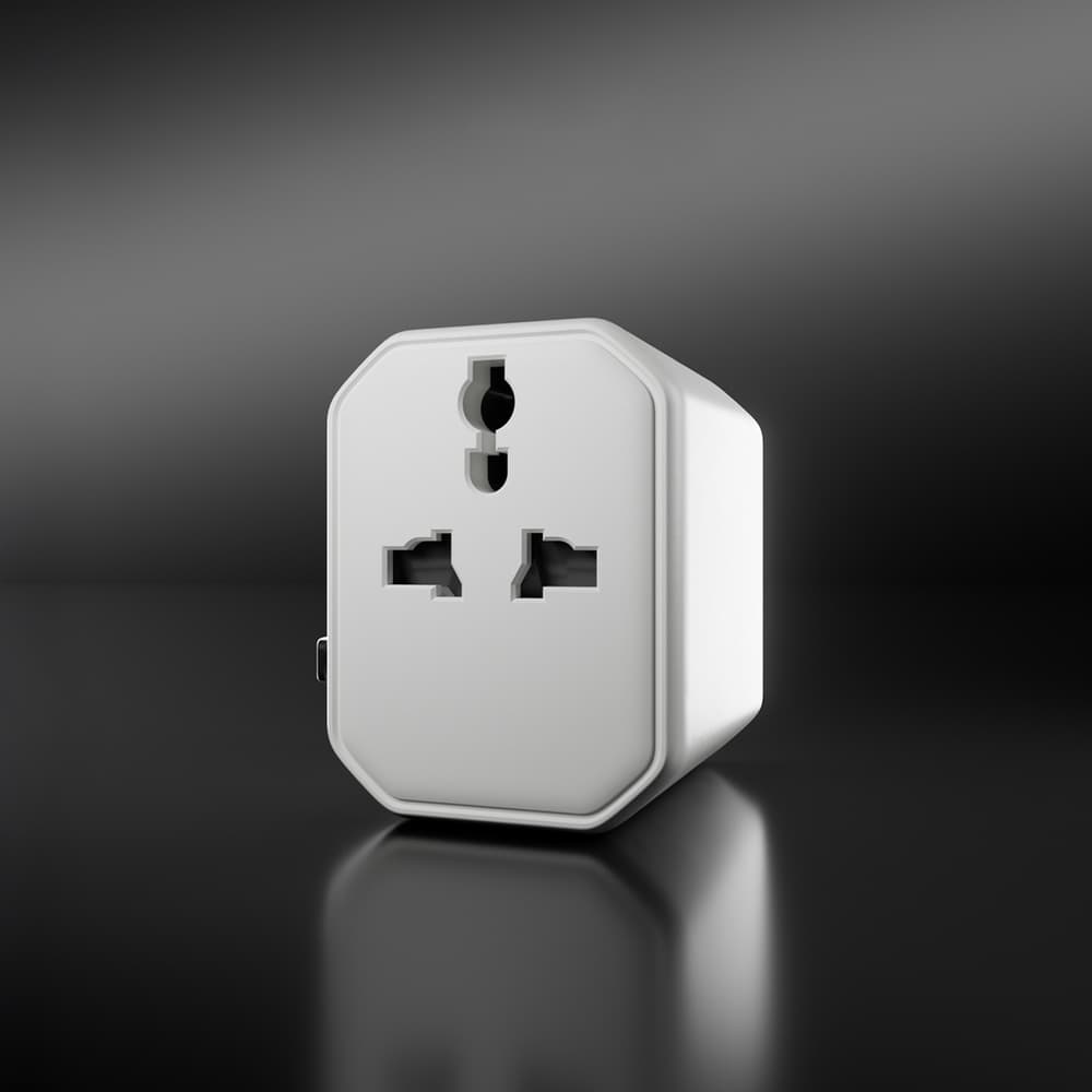 SBS TEADAPTUSBTCUNI USB-C/USB-A univerzalni potovalni adapter (bel) 4