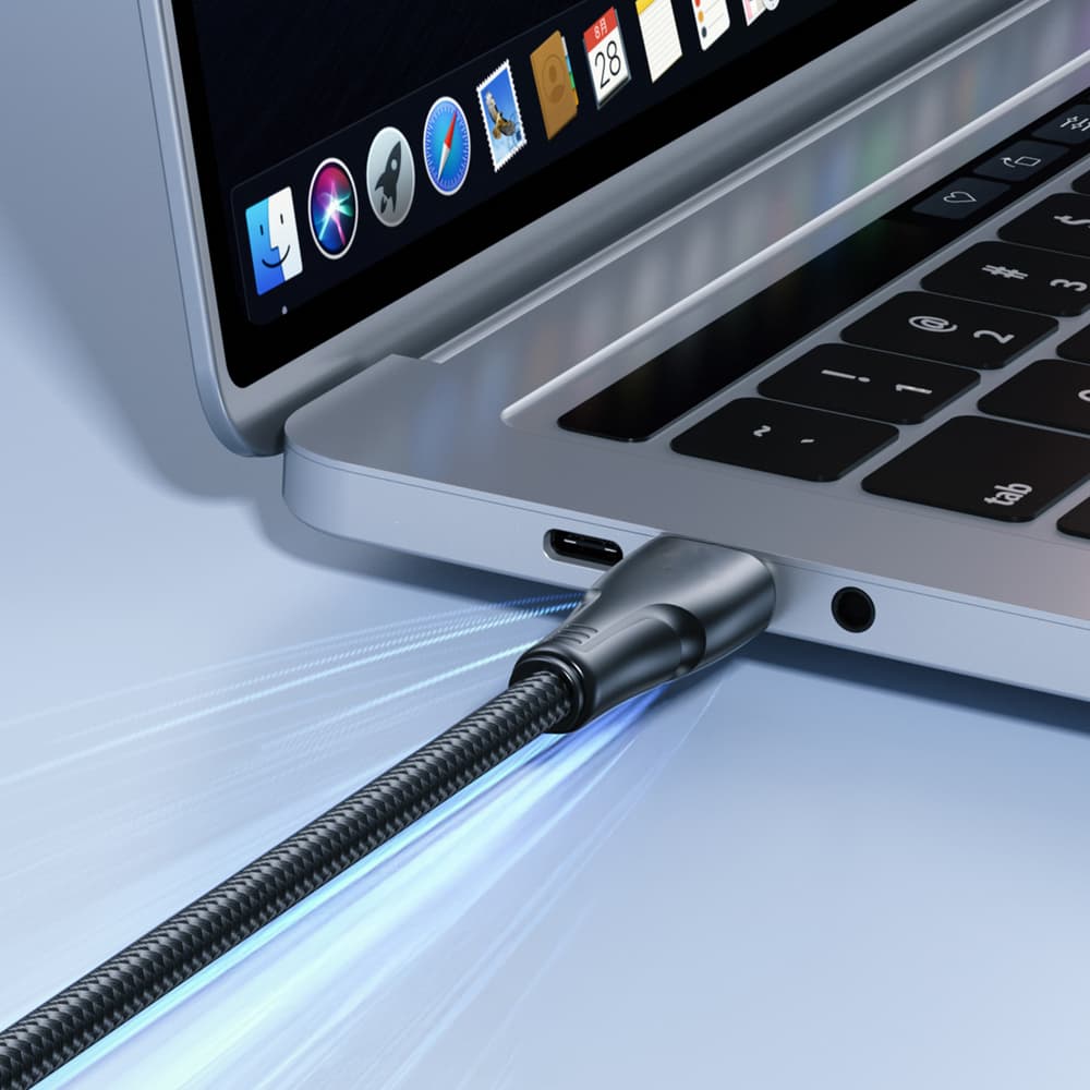 Joyroom S-A11 Surpass kabel USB-C - USB-C, 60W, 0.25m, črn 3