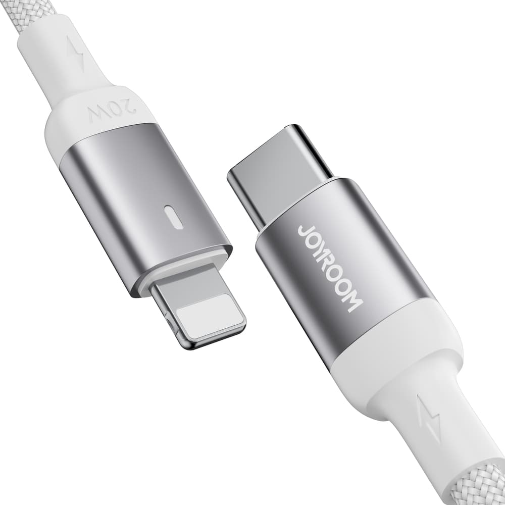 Joyroom Extraordinary Series A10 Lightning / USB-C PD 20W kabel, 1.2 m, bel 8