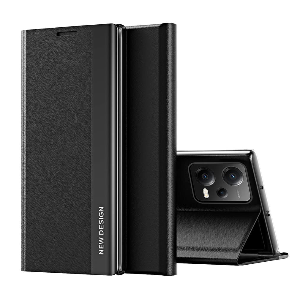 Hurtel Sleep Case Pro etui za Xiaomi Redmi Note 12 5G / Poco X5 5G, črn