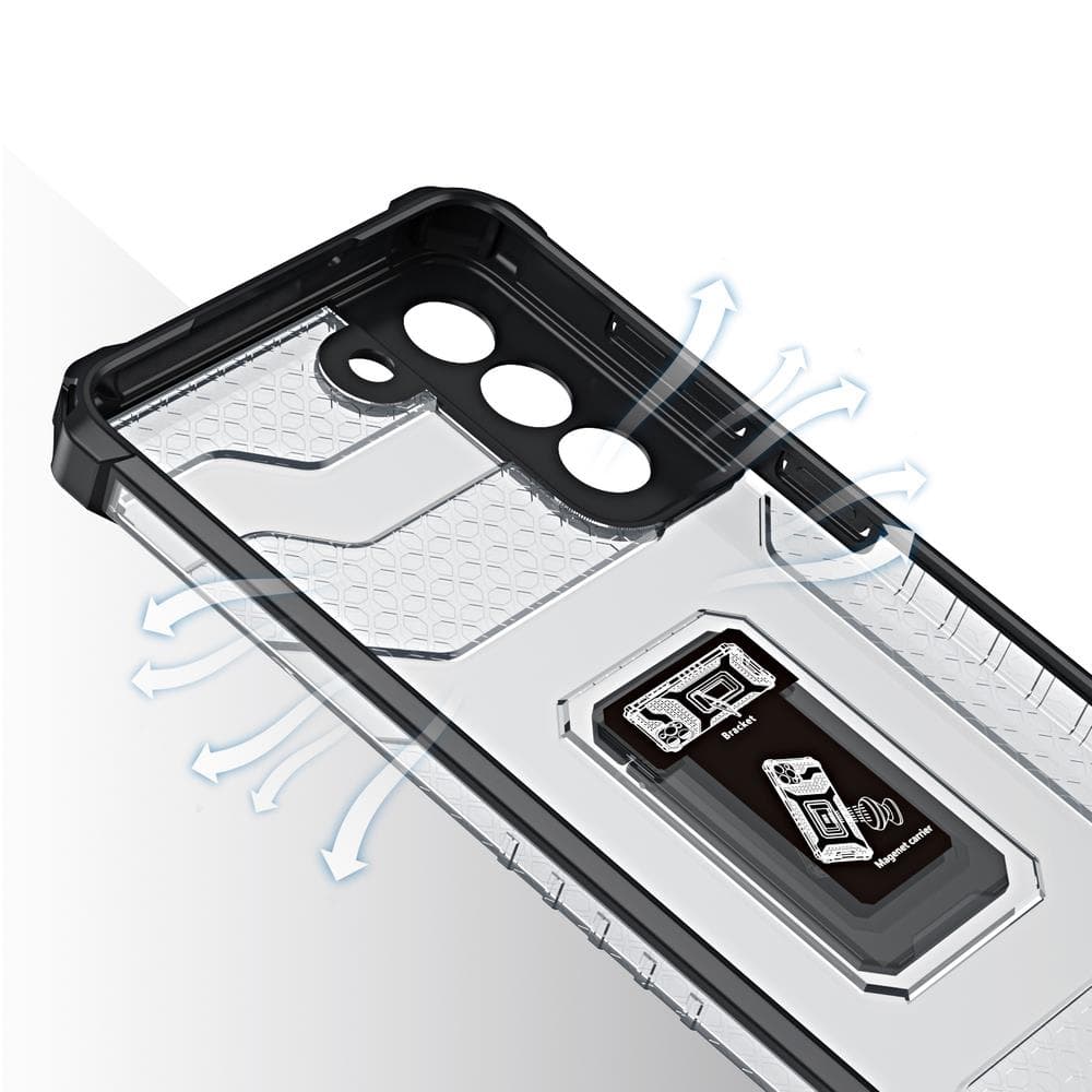Crystal Ring Case ovitek za Samsung Galaxy S22 + (S22 Plus) (zelen) 5