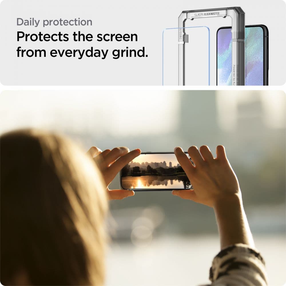 Spigen AlignMaster folija za Samsung Galaxy S21 FE (2 kosa) 6
