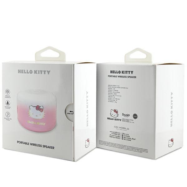 Hello Kitty Bluetooth zvočnik Electroplate Gradient, roza 4