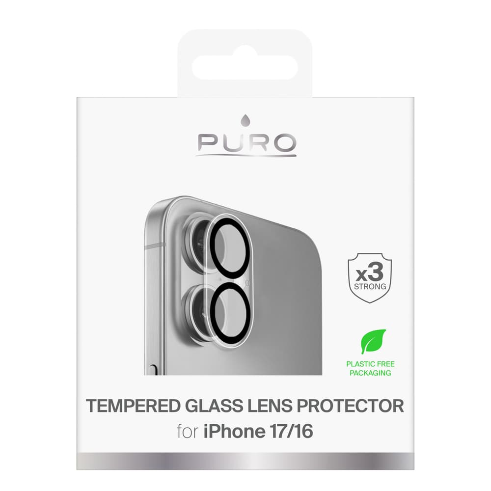 Puro zaščitno steklo za kamero iPhone 17 / 16 2