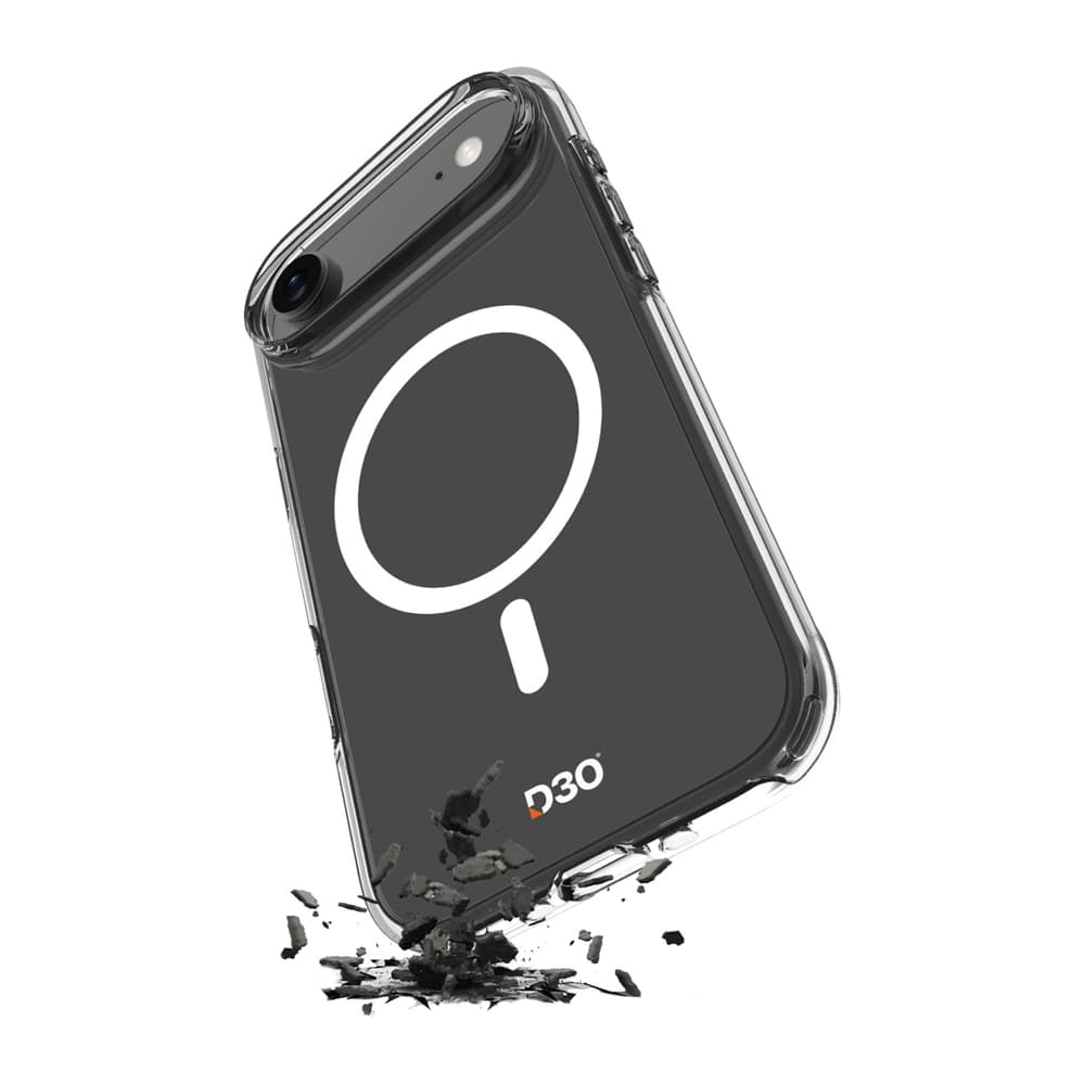 Puro Impact Clear D3O ovitek z MagSafe za iPhone 17 Air - Prozoren