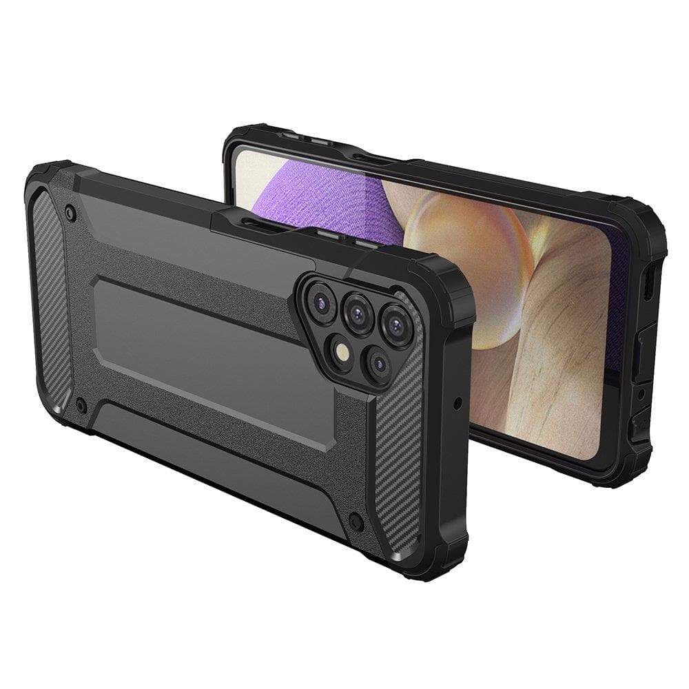 Hurtel Hybrid Armor ovitek za Samsung Galaxy A73, črn 3