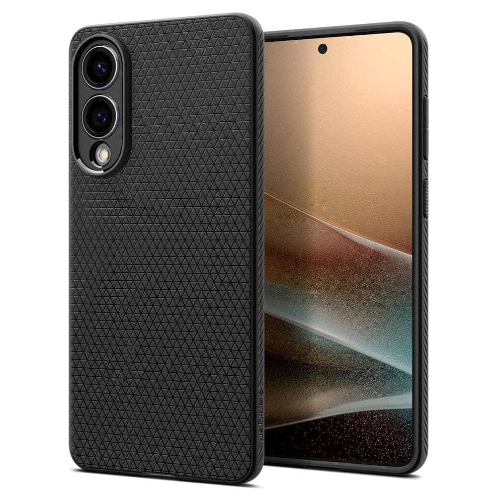 Spigen Liquid Air ovitek za Samsung Galaxy S25 Edge - črn