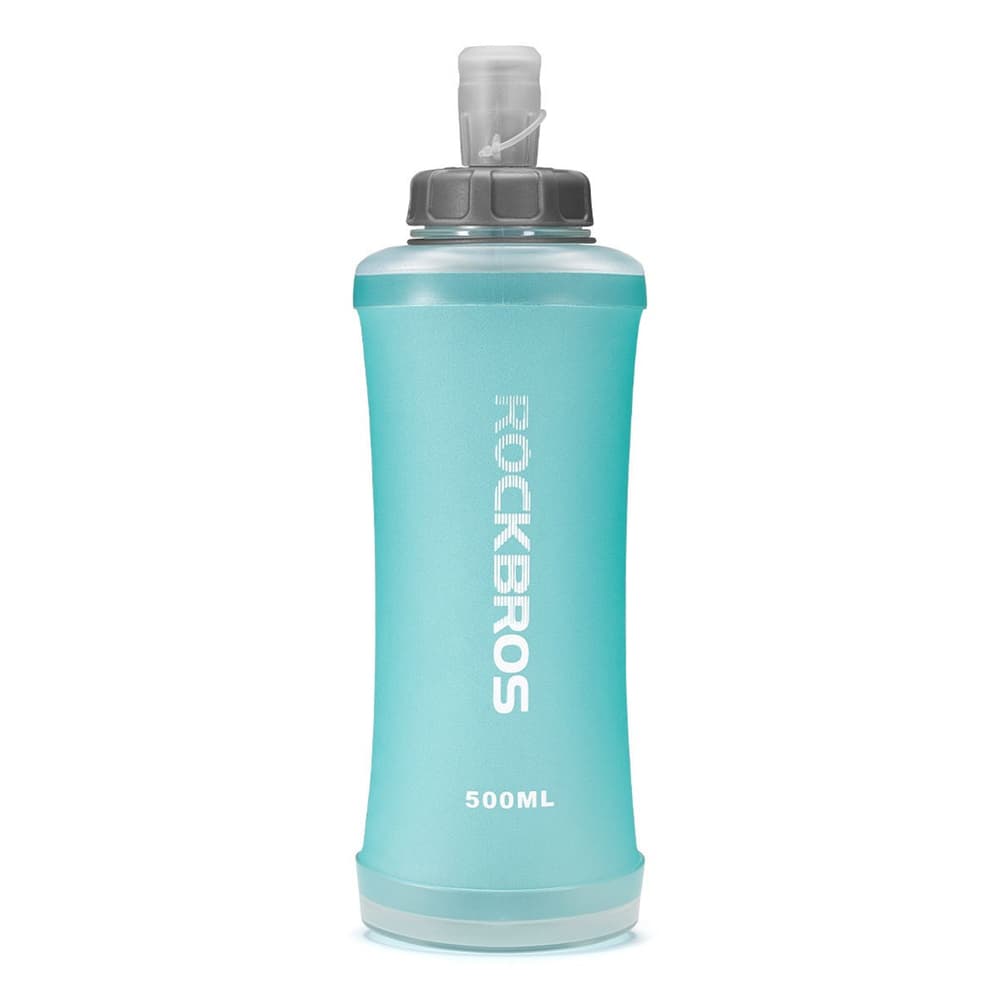 Rockbros 350017002 Mehka posoda za vodo 500 ml za tek - svetlo modra
