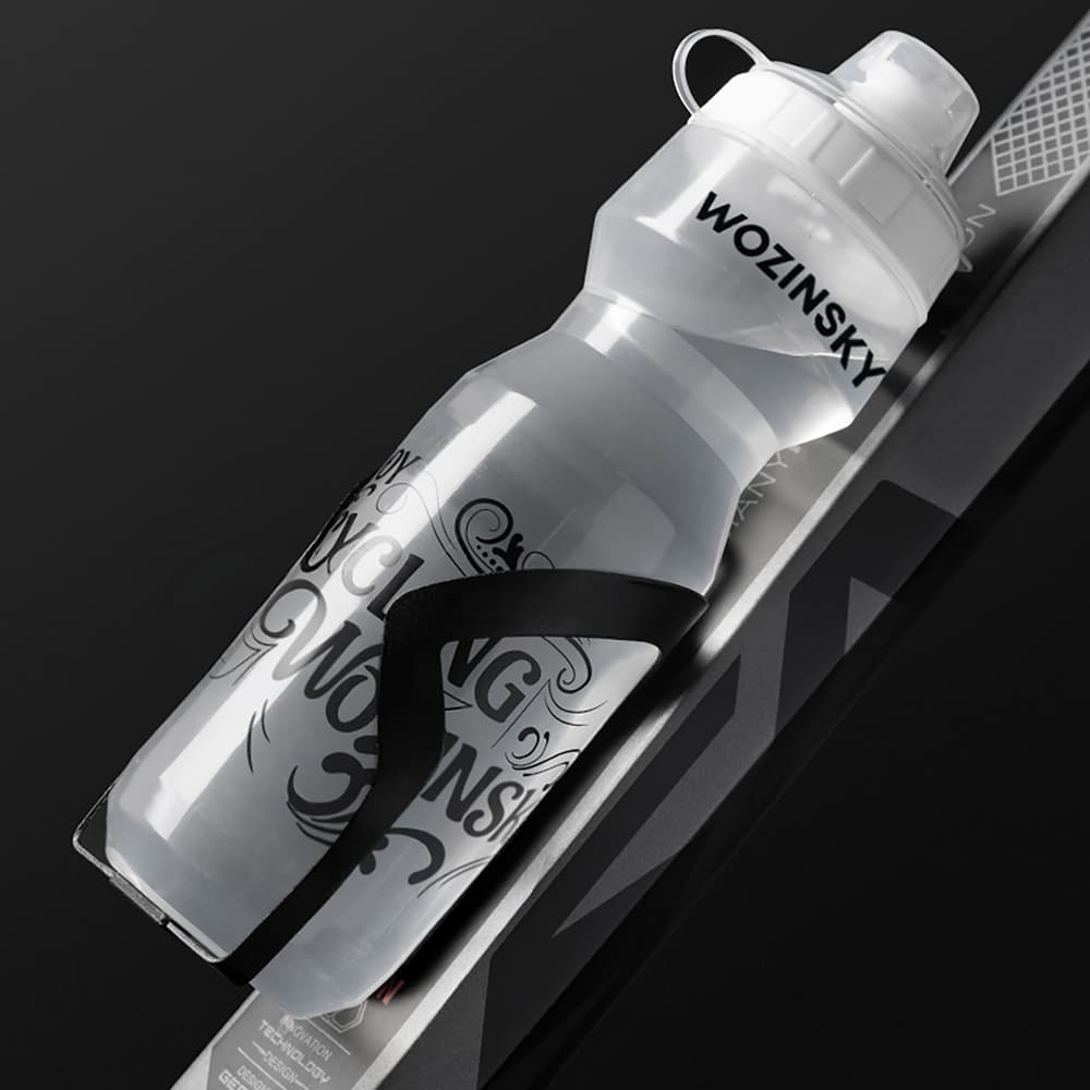 Hurtel kolesarska bidon 750 ml - prozoren 5