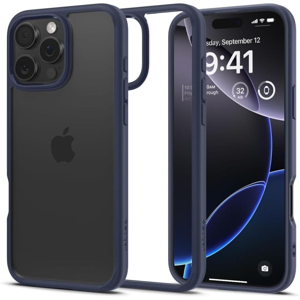 Spigen Ultra Hybrid ovitek za iPhone 16 Pro Max - Modra
