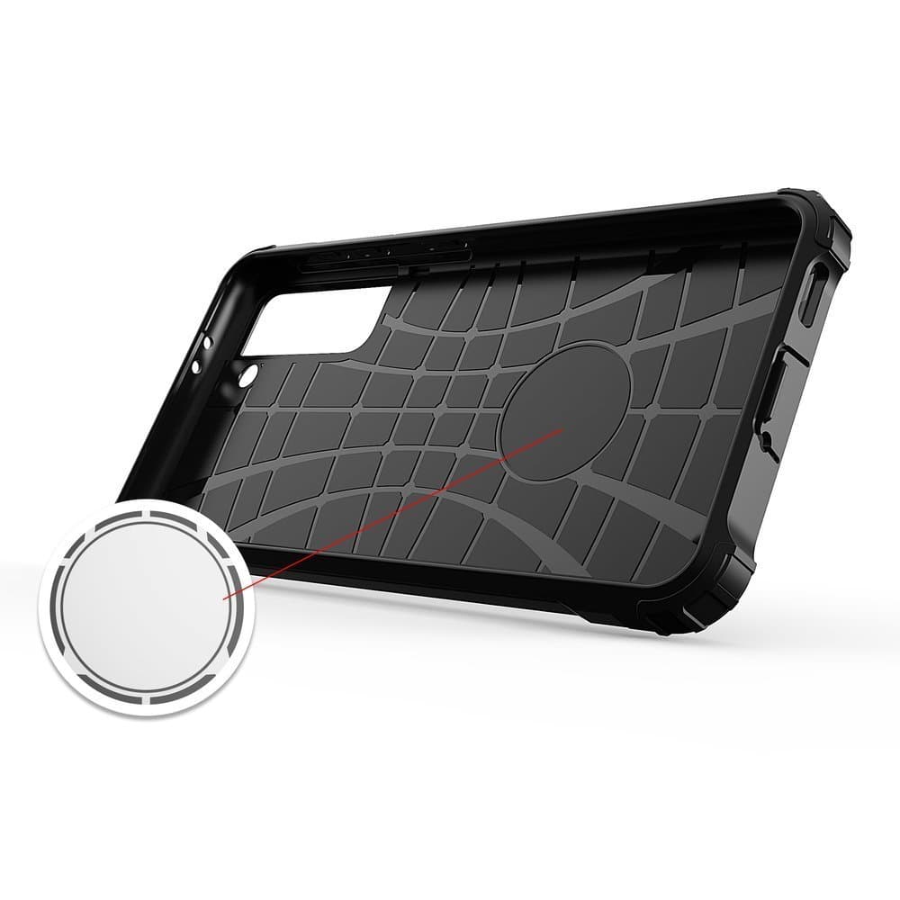 Hybrid Armor robusten ovitek za Samsung Galaxy S22+ - črna 3