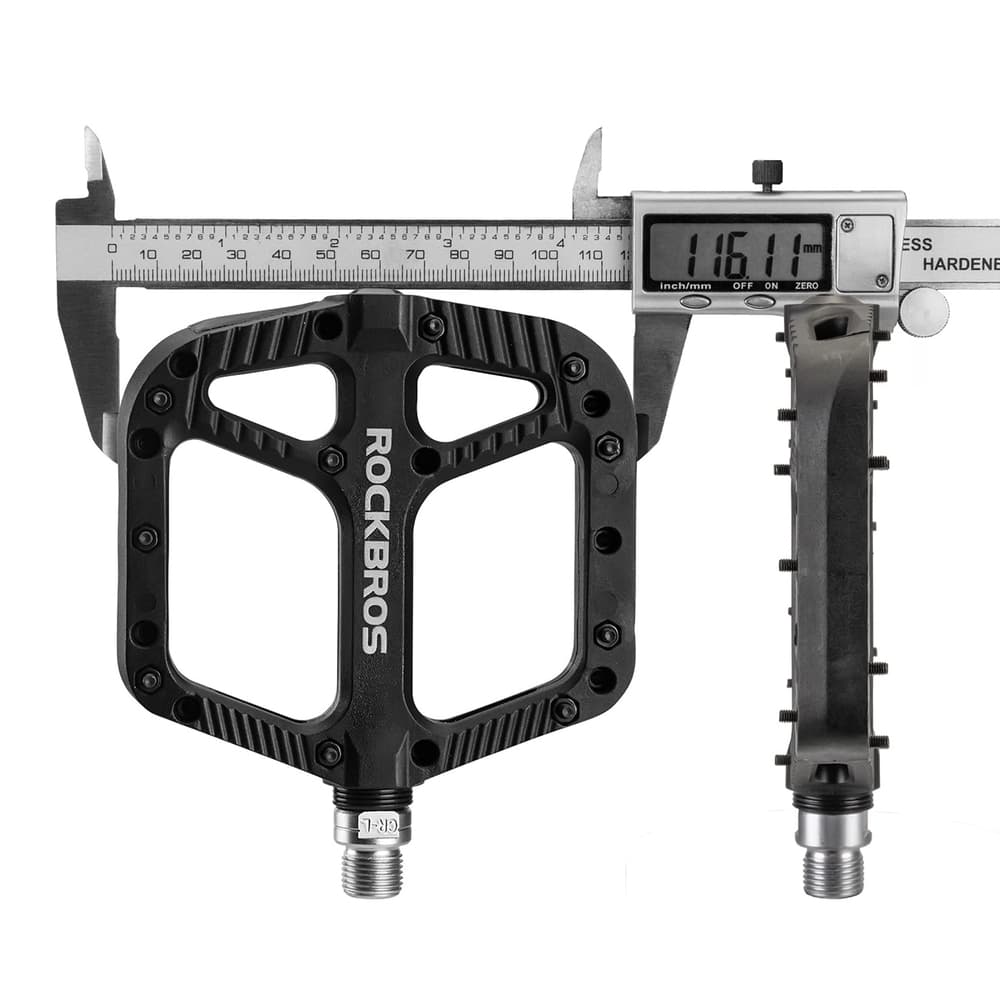 Rockbros 2018-12A Nylon pedala za kolo - črna 2