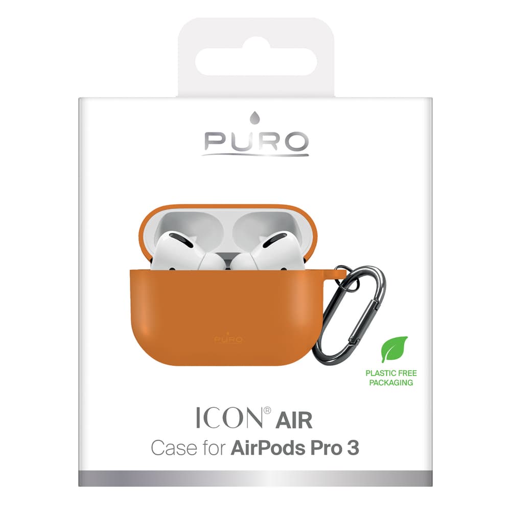 Puro Icon ovitek za AirPods Pro 3, oranžen 6