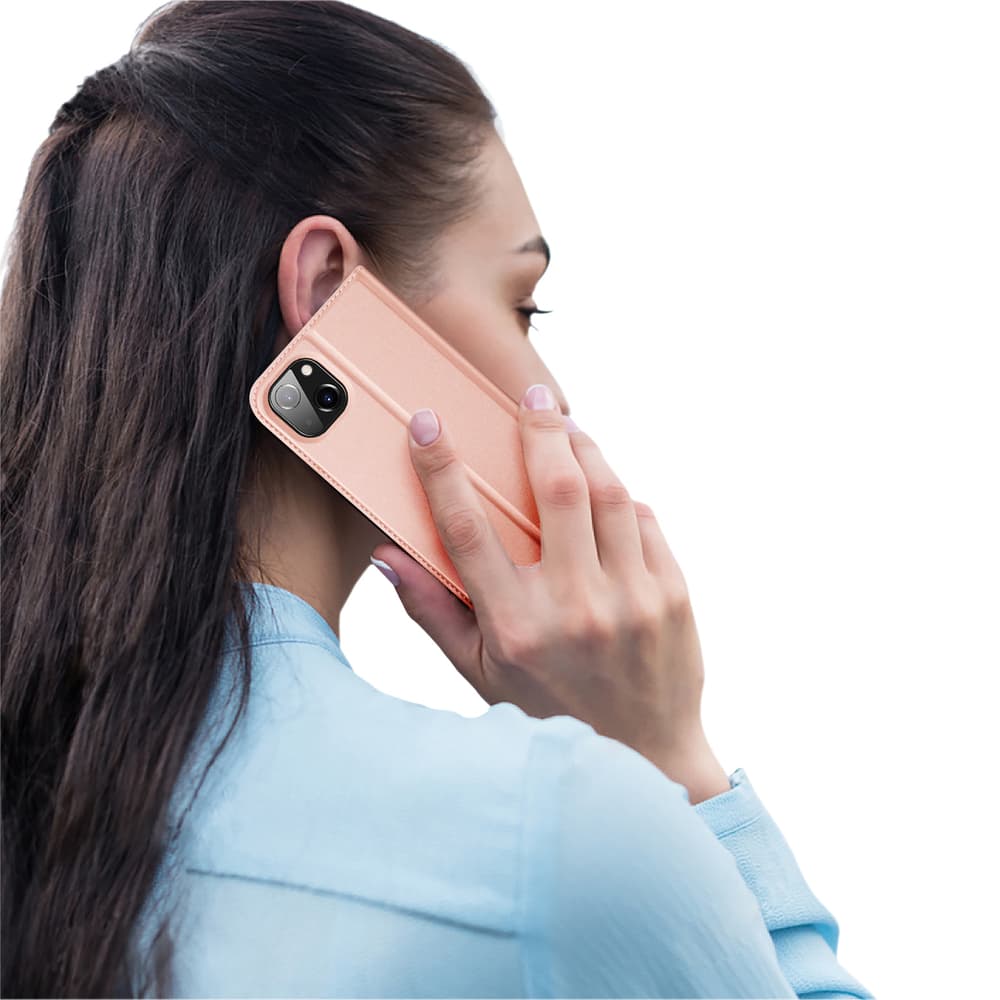 Dux Ducis Dux Ducis Skin Pro Flip ovitek za iPhone 14 Plus, roza 8