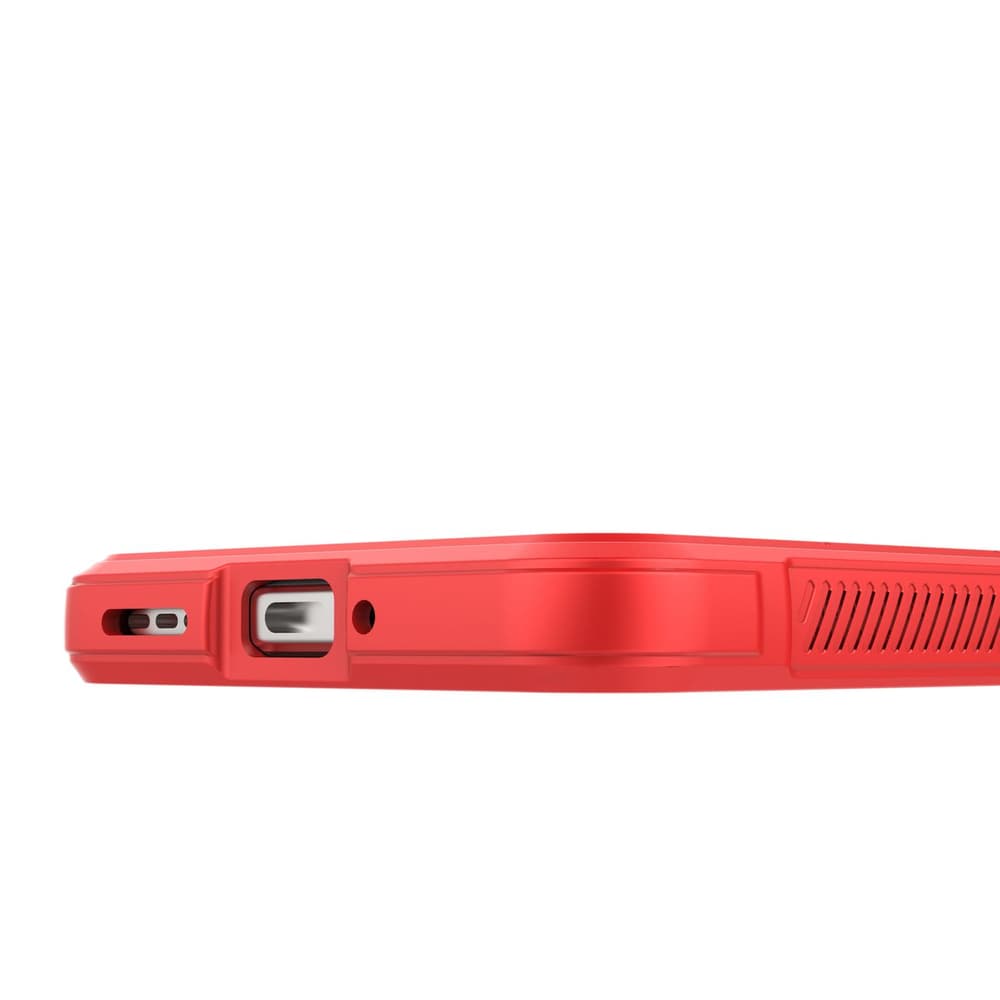 Magic Shield ovitek za Xiaomi Redmi Note 12 5G / Poco X5 5G (okLopni, rdeč) 5