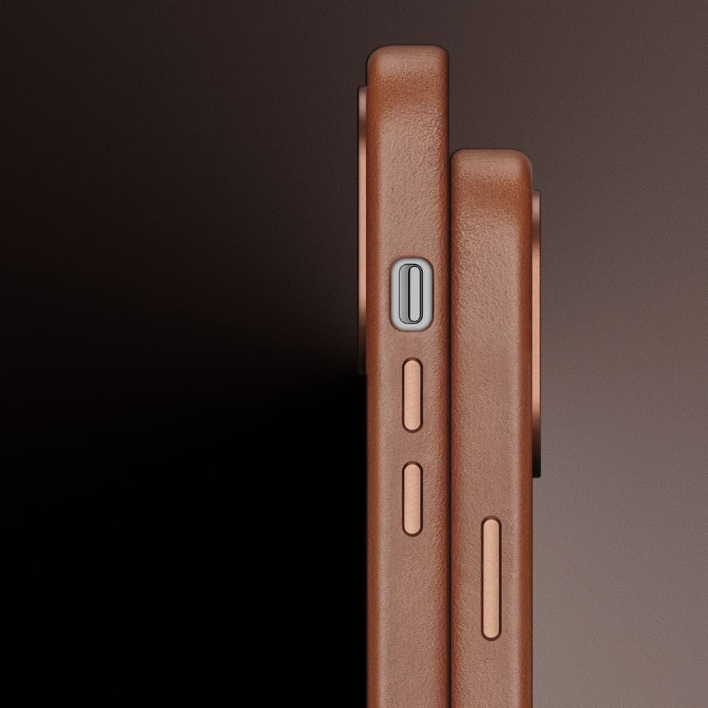 Dux Ducis Naples ovitek za iPhone 14 Plus, usnjen, MagSafe, rjav 6