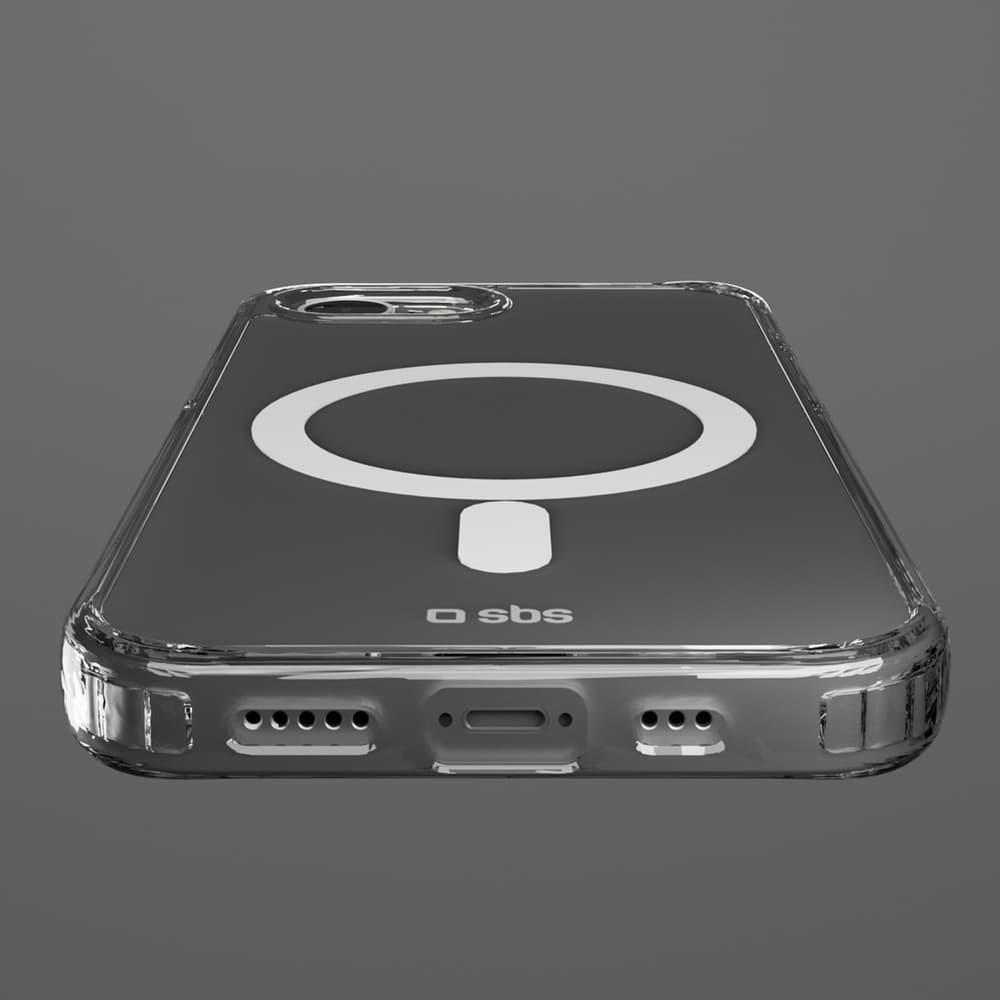 SBS Extreme Mag D3O MagSafe etui za iPhone 16e/17e - prozoren 7