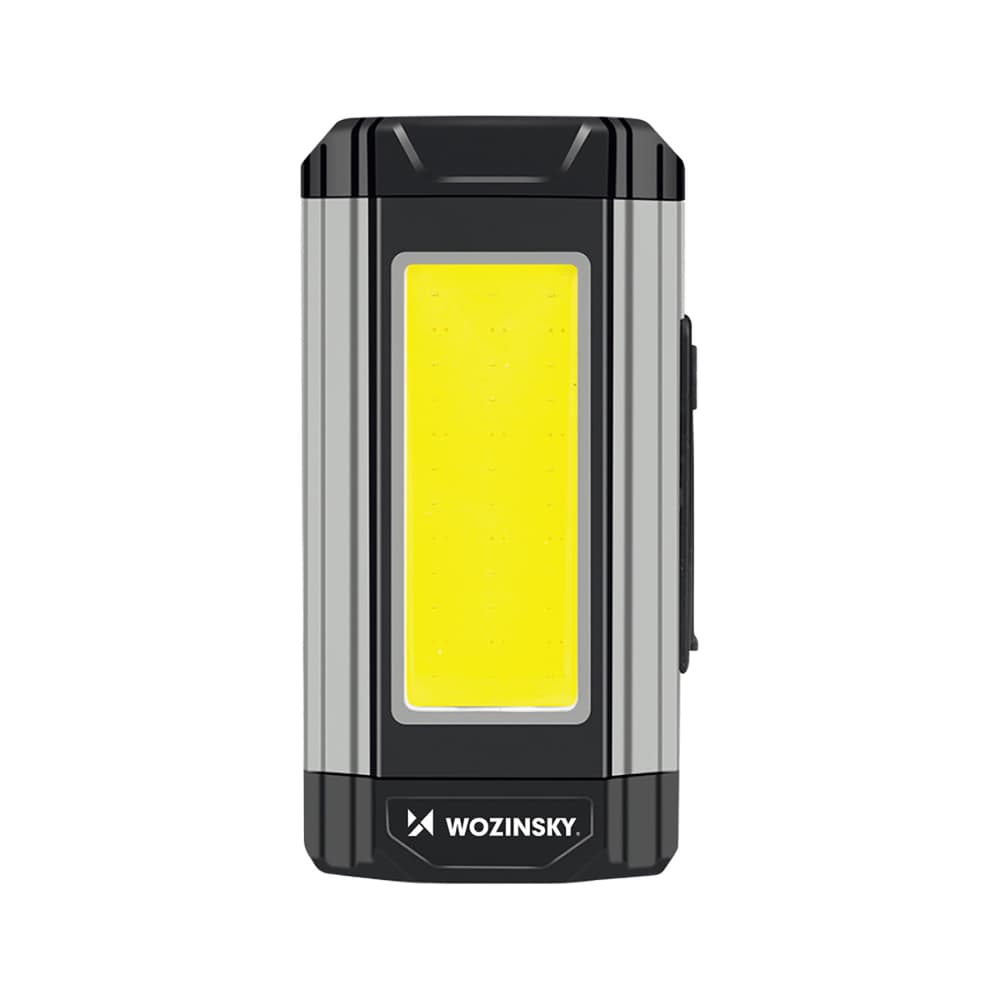 Delovna svetilka Wozinsky WLR-15W, 15W, 1500lm CREE LED, IPX6, funkcija power bank - siva