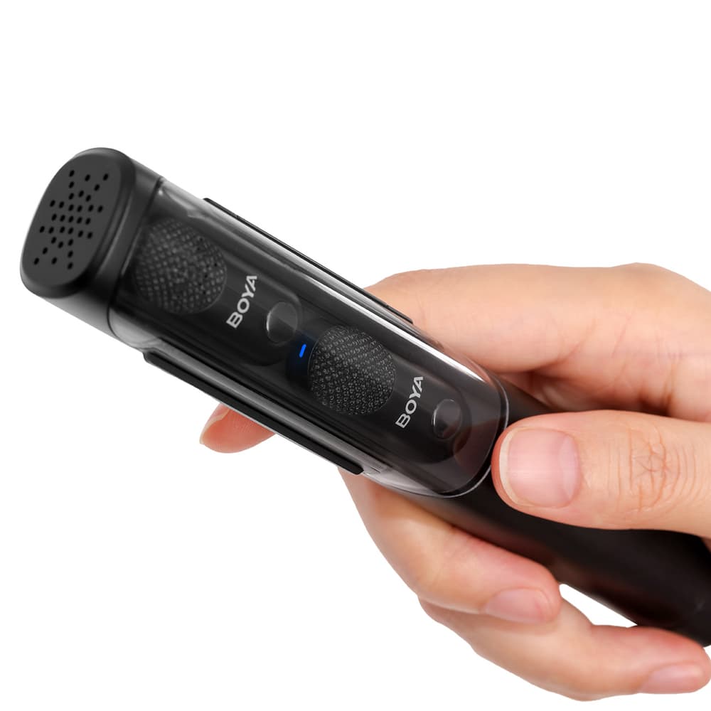 Boya Magic-02 brezžični mikrofon, 2.4GHz, USB-C, črn 6