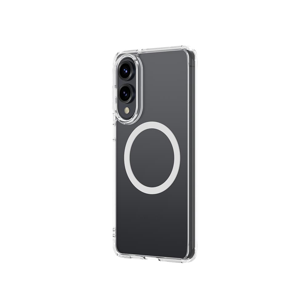 Ovitek AmazingThing Minimal Mag Ring za Samsung S25 Edge - prozoren 2