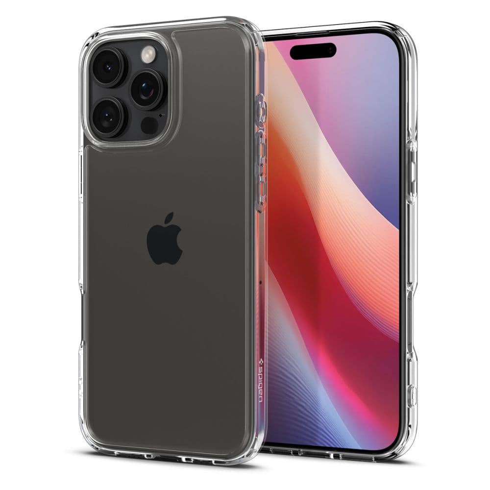 Ovitek Spigen Ultra Hybrid za iPhone 16 Pro - prozoren 3