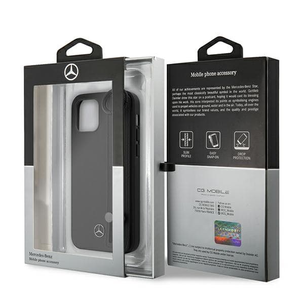 Mercedes ovitek Strap Line za iPhone 12 mini (5,4") - Črn 8