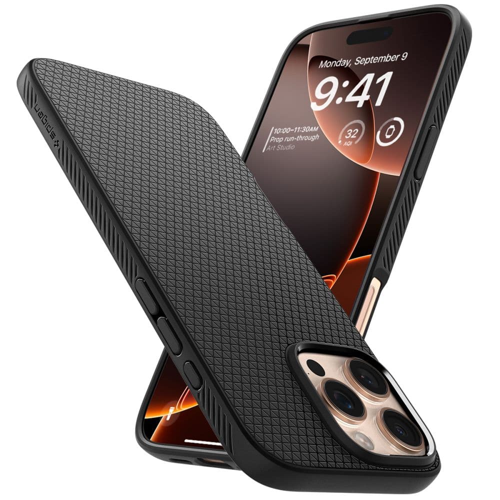 Spigen Liquid Air ovitek za iPhone 16 Pro Max - črna 8