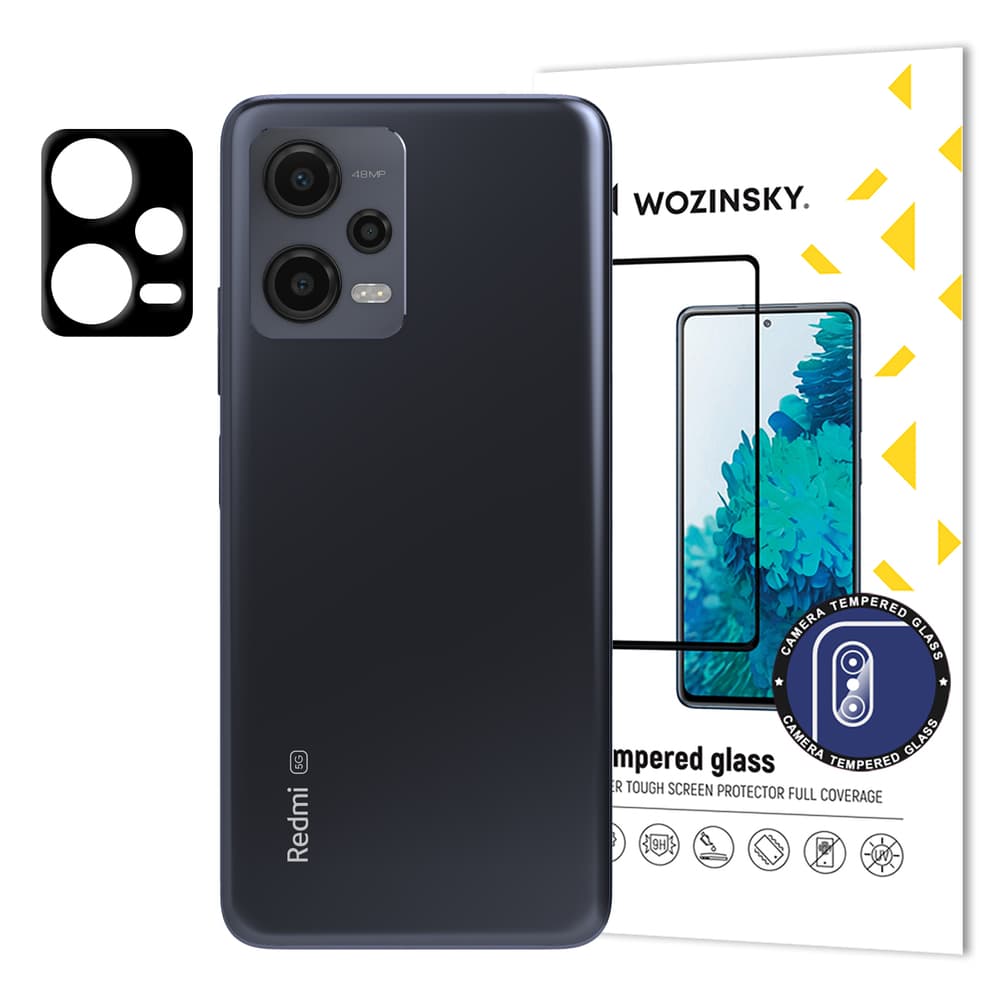 Wozinsky Full Camera Glass kaljeno steklo za kamero Xiaomi Redmi Note 12 5G / Poco X5 5G